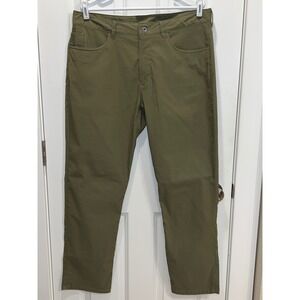 The North Face Mens Pants Khaki Olive Green Size 38x32 Regular Outdoor Casual
